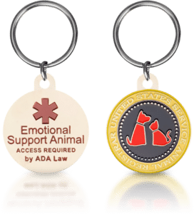 Emotional Support Animal Harness/Leash Tag