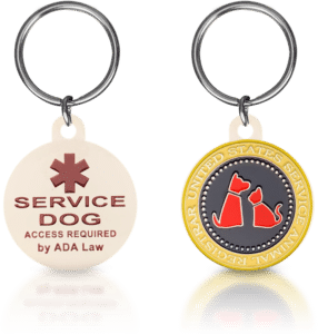 Service Dog Harness/Leash Tag