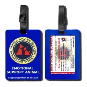 ESA Luggage Tag