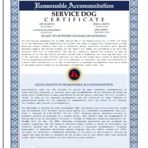 Housing Accommodation Letter